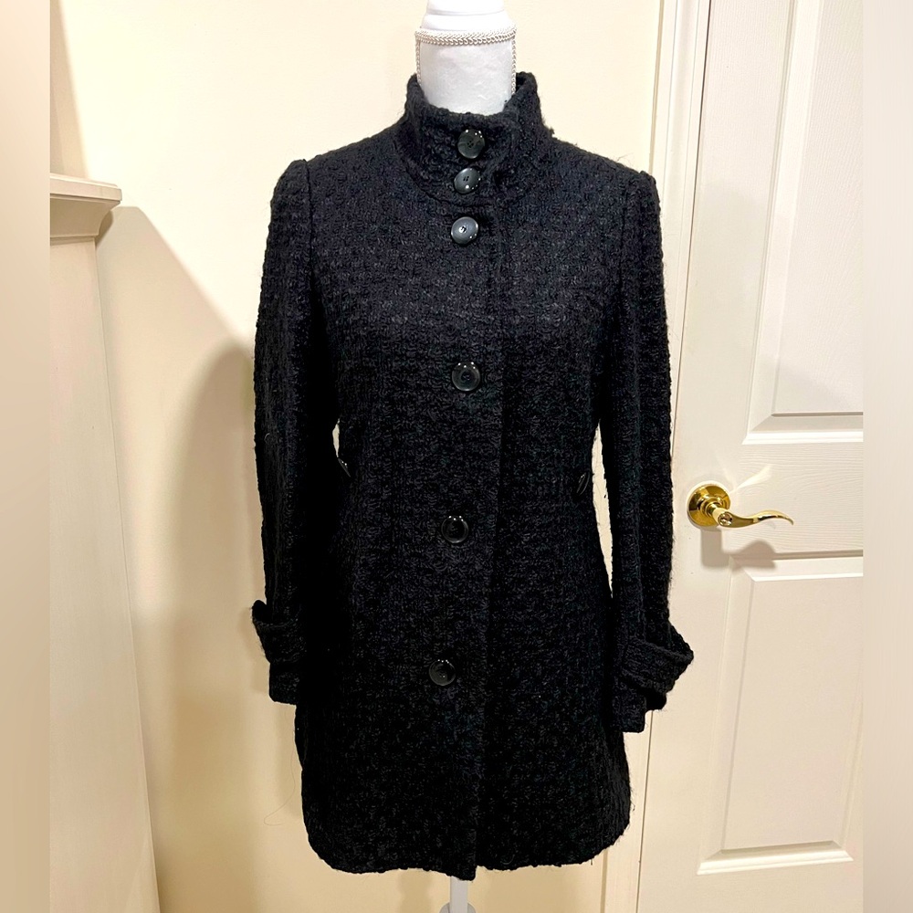 Black dress coat